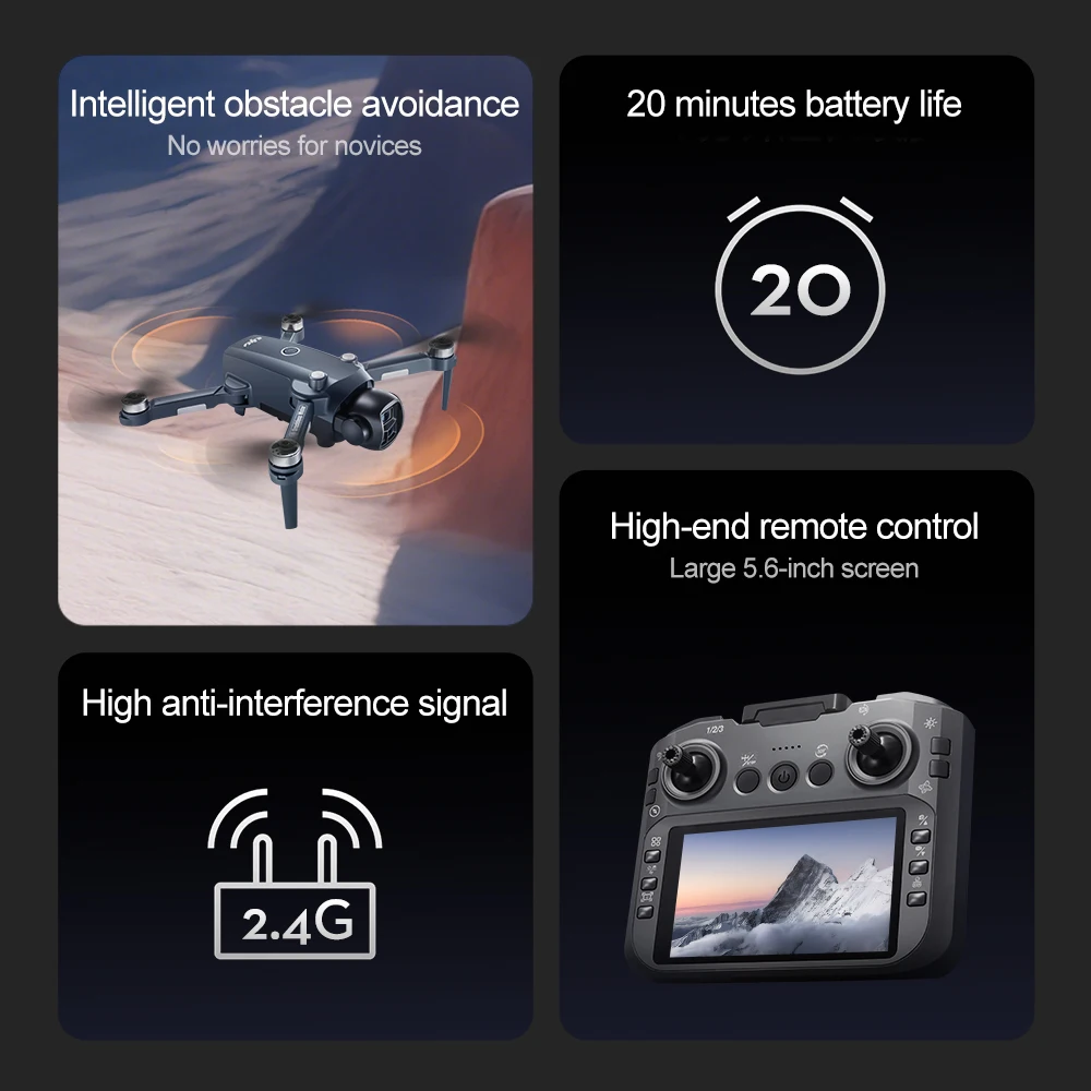 Lenovo V988 Large Screen Remot - огляд і ціна Drone Lidar