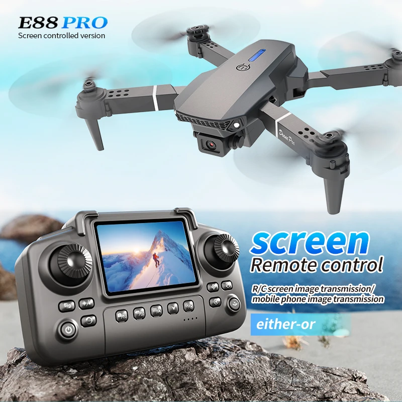 Professional E88 PRO Drone wit - огляд і ціна Drone Photogrammetry