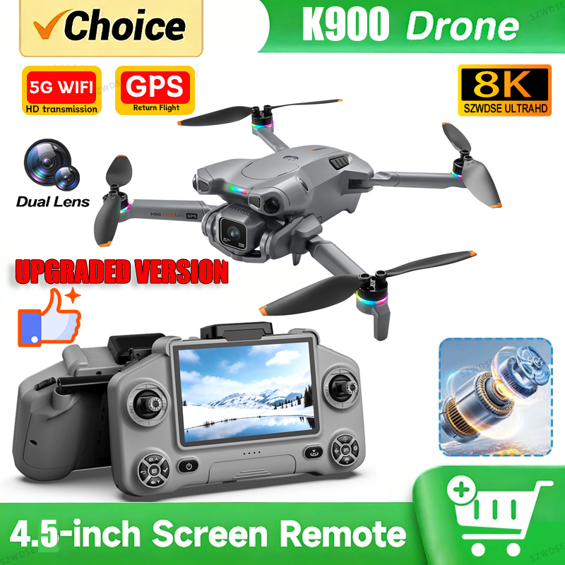 New K900 MAX GPS Drone with 4K - огляд і ціна Drone Multispectral