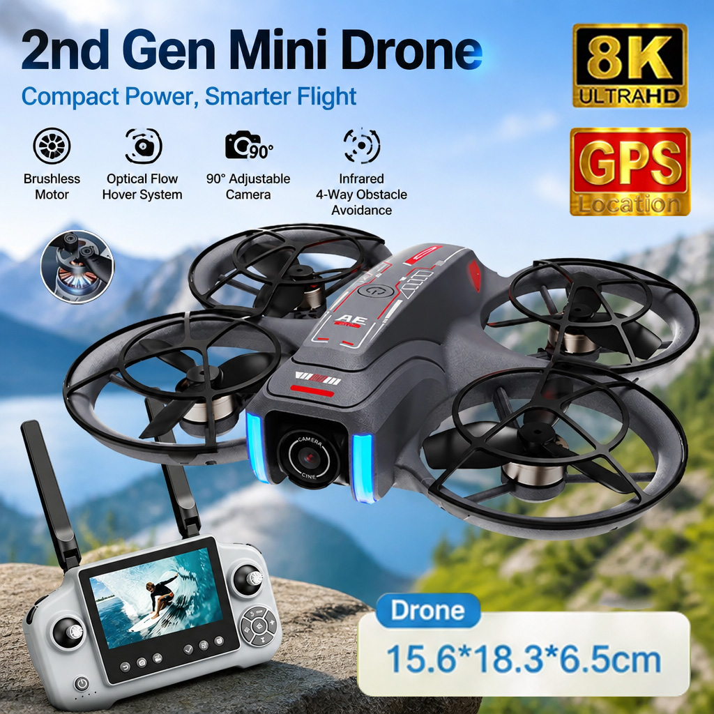 AE21 Mini Drone Toy 8K HD Dual - огляд і ціна Drone Photogrammetry