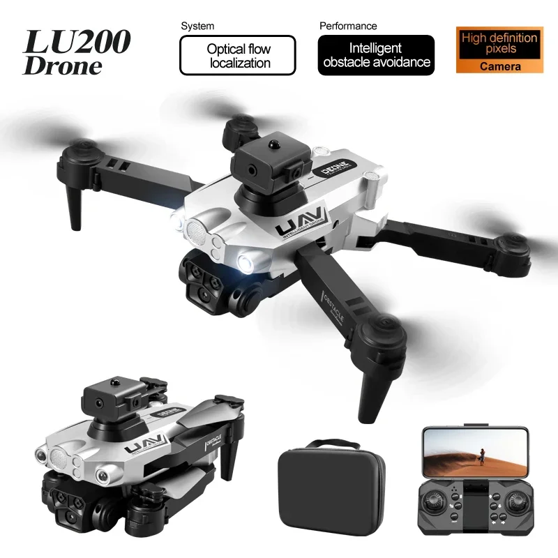 LU200 8K GPS Drone Triple Came - огляд і ціна Drone Lidar