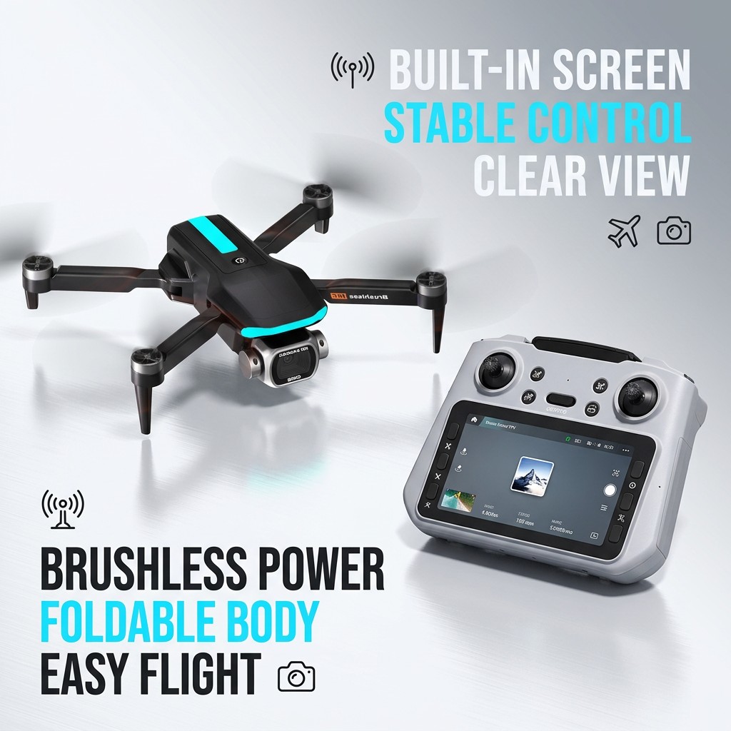 New M7 RC Drone Professional 8 - огляд і ціна Drone Photogrammetry