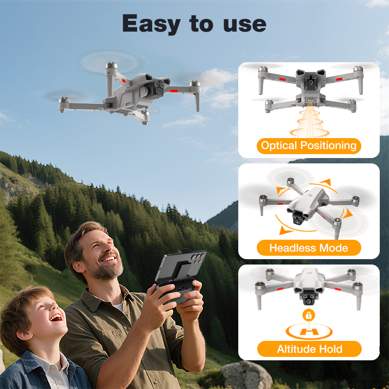 NEW Hot L017 Pro Drone Brushle - огляд і ціна Drone Photogrammetry