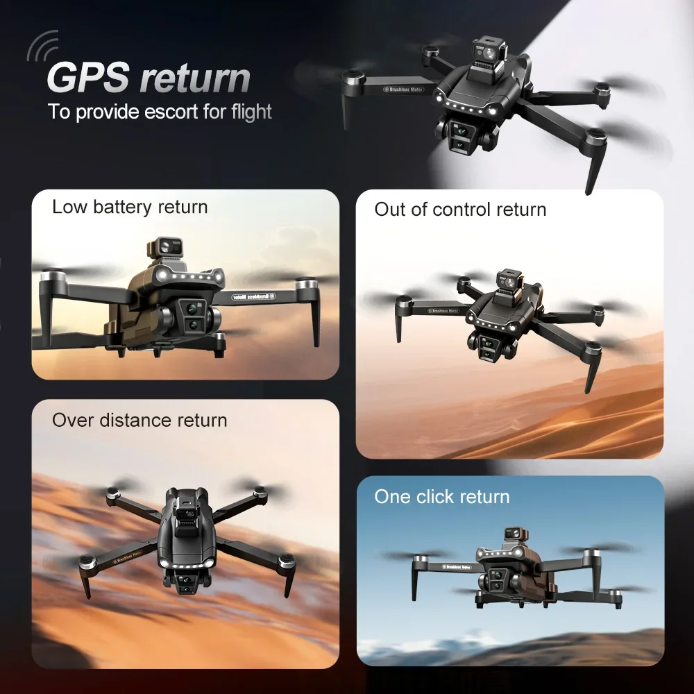 Lenovo V198GPS 4K Drone Profes - огляд і ціна Drone Lidar