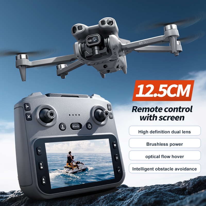 GT50 Mini Drone Dual Camera 8K - огляд і ціна Drone Lidar